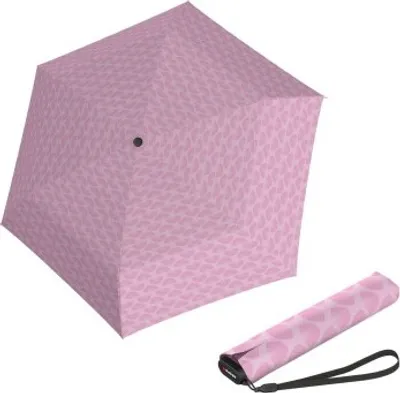 Zdjęcie produktu dla Knirps Knirps US.050 ultralekki smukły ręczny wentylator sakura - lekki damski składany płaski parasol