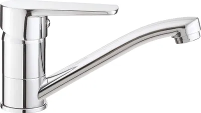 Zdjęcie produktu dla Deante Bateria Umywalkowa Chrom, Obrotowa Wylewka, Jednouchwytowa, Mosiężna, Klasa Przepływu Z, Głowica Ceramiczna 35mm, 7 lat Gwarancji