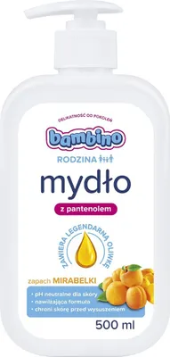 Image de Bambino Family Savon liquide au panthénol - Mirabelle 500ml