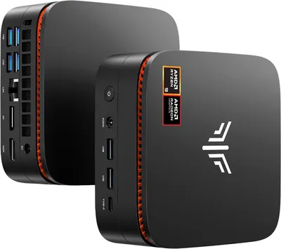Productafbeelding van Gust G1 Mini Gaming PC W-11 Pro AΜD Ryzen 9 8945HS (8GB/16T, 5,2GHz) 32GB DDR5 (16GB*2) 5600MHz/1TB M.2 NVMe SSD, Mini Computer WiFi6E/BT5.2/4K Drievo
