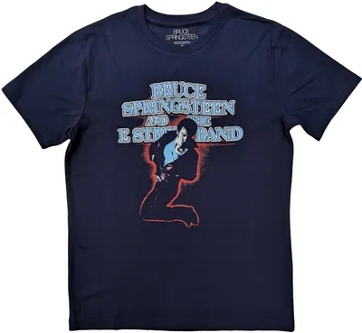 Produktbild von Bruce Springsteen - "The E-Street Band" T-Shirt für Herren/Damen Uni RO5934 (L) (Marineblau)