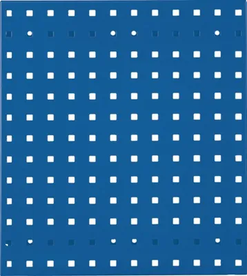 Image de Plaque perforée L450xL500mm bleu gentiane RASTERPLAN