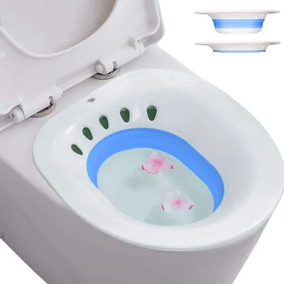 Produktbild von Sitzbadewanne, Sitzbad, Hämorrhoiden-Pflegebecken, Postpartum-Badewanne Waschbecken Für Private Teile Für Die Schwangerschaft Postpartum-Essentials