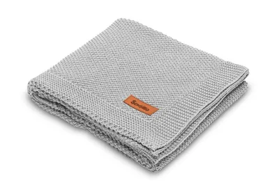 Produktbild von SENSILLO Baby Nestchen 80×100cm Decke Babyausstattung Geschenkidee, Grau