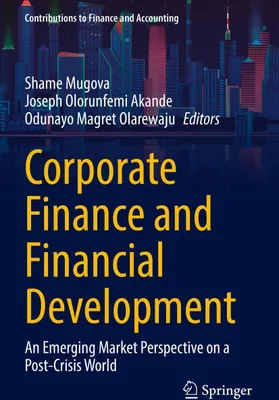 Produktbild von Corporate Finance and Financial Development