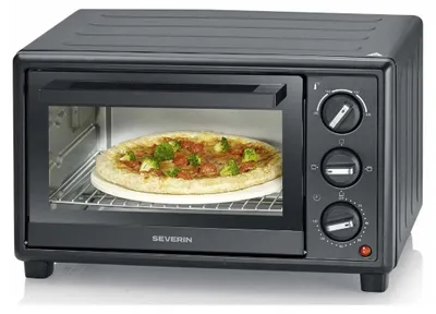 Zdjęcie produktu dla Severin TO 2078, 20 l, Czarny, Wolnostojący, Obrotowy, 100 - 230 °C, Mechaniczny
