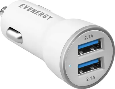 Produktbild von SBS Fast Charge Autoladegerät ECPKCR2USB2AW 2,1A dual USB