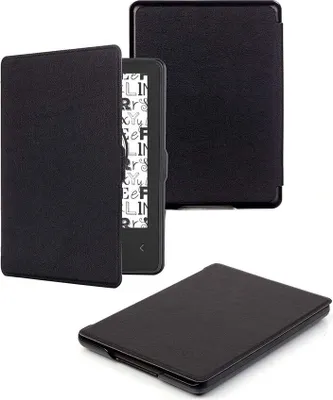 Productafbeelding van Bemi leren hoesje voor de Cognita Light 2, zwart