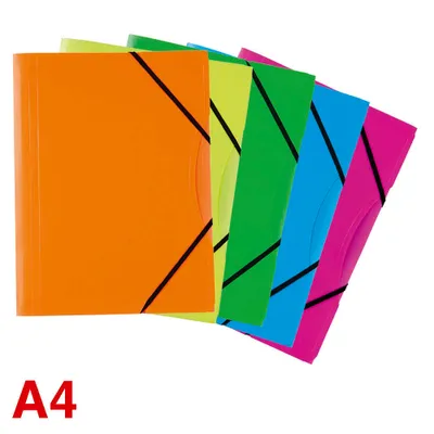 Zdjęcie produktu dla folia 6929 5 folia Sammelmappen NEON farbsortiert