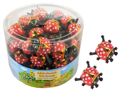 Produktbild von Storz Glückskäfer Große Dose aus Edelvollmilchschokolade 468g