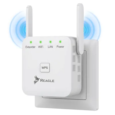 Obrázok produktu pre 2,4 GHz 802.11n WIFI SIGNAL REAPTITER 300MB/S Wi-Fi EXTENDER