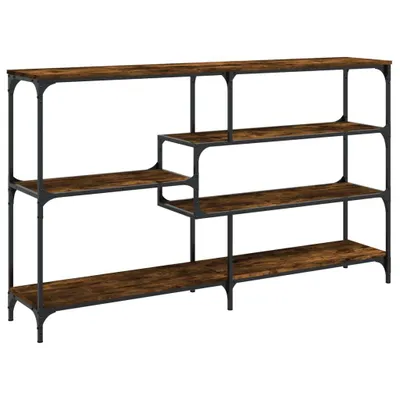 Zdjęcie produktu dla vidaXL Stolik konsola dąb wędzony 160x32x95 cm materiał drewnopochodny