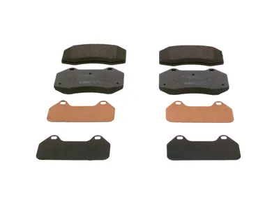 Produktbild von BOSCH Bremsbeläge Satz Vorne für RENAULT Clio III Schrägheck (BR0/1, CR0/1) 0 986 494 551
