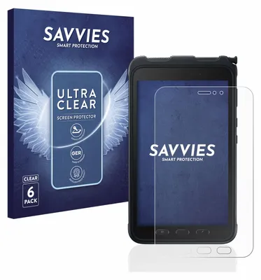 Produktbild von 6x Für Samsung Galaxy Tab Active 3 Schutzfolie Savvies Displayschutz Display Schutz Folie Klar Transparent