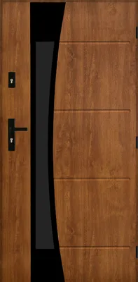 Produktbild von Dicke Außentür für Haus, Wohnung Saturn 02 72 mm, Haustür