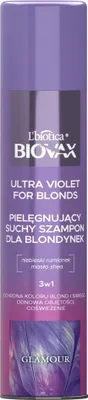 Obrázek produktu pro Suchý šampon Biovax Ultra Violet pro blondýnky, 200 ml