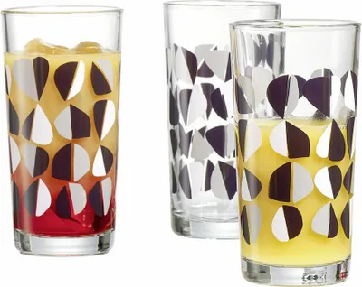 Immagine prodotto di Ritzenhoff & Breker Rock Longdrinkgläser, 3-tlg., Longdrinkglas, Wasserglas, Trinkglas, 260 ml, 818024