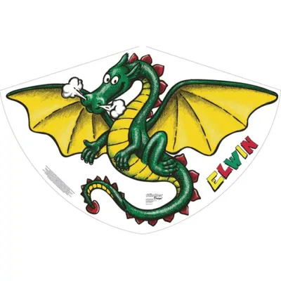 Image de Cerf-volant monoplace Delta Elwin PE 92x62 4+