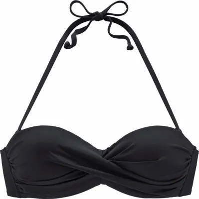 Immagine prodotto di LASCANA top a fascia con ferretto nero 40B