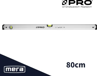 Immagine prodotto di Livella PRO600 80cm in alluminio anodizzato con magneti