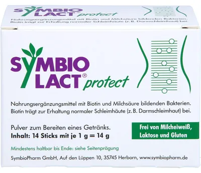 Obrázok produktu pre Symbiolact Protect práškové tyčinky 14 tyčiniek