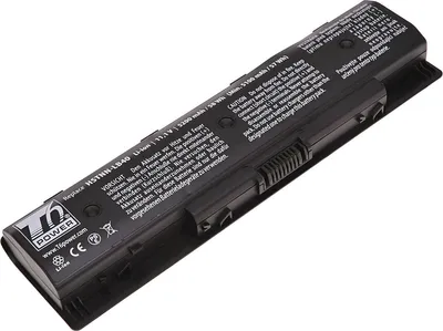 Produktbild von T6 Power Akku für Hewlett Packard Envy TouchSmart 15-j073 serie, Li-Ion, 11,1 V, 5200 mAh (58 Wh), schwarz