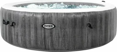 Zdjęcie produktu dla Intex 28440EX, 795 l, 4 os., Okrągły, Bąbelkowy / strumieniowy masaż, Polichlorek winylu (PVC), Szary