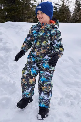 Produktbild von Mountain Warehouse - "All In One" Schneeanzug für Kinder MW1366 (98) (Dunkel-Khaki)