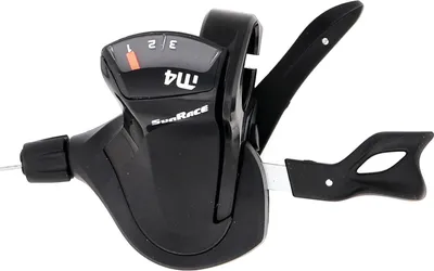 Zdjęcie produktu dla SunRace DLM403 L3 3-biegowy shifter, lewy, spustowy, czarny