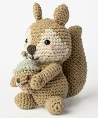 Obrázek produktu pro Sada na háčkování "Mini veverka" od folia