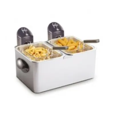 Obrázok produktu pre Frifri 1968, 7 L, 2 kg, Dvojitý, Čierna, Strieborná, 3200 W, 490 mm