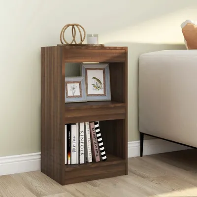 Productafbeelding van Maison Exclusive - Boekenkast/Ruimtescheider, bruin, eikenlook, 40x30x72 cm