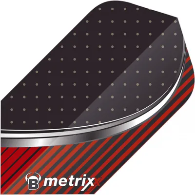 Produktbild von BULL'S Metrixx Flights,  Slim / Inhalt 12 Stück