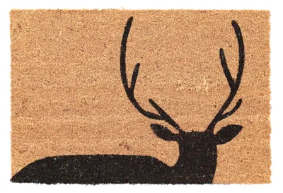 Immagine prodotto di Zerbino, zerbino con cervo 60x40cm in cocco Esschert Design