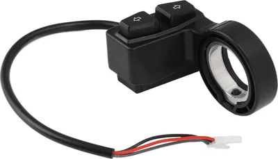 Image de RiToEasysports Electric Scooter - Interrupteur de clignotant, éclairage universel du guidon avec prise dans la prise pour moto -ATV -Scooter Éteint