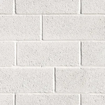 Image de Papier peint imitation brique adhésif, blanc, 44,5 x 700 cm
