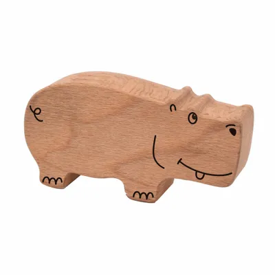Immagine prodotto di Voggenreiter Music For Kids Holzrassel Hippo, Rassel, Klangspielzeug, Holzklangspielzeug, Spielzeug, 1189