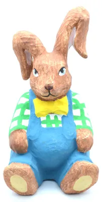 Produktbild von Deko-Hase sitzend bemalt 44 cm