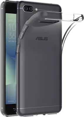Immagine prodotto di Custodia per ASUS ZENFONE 4 MAX PLUS ZC554KL - Custodia trasparente per cellulare Custodia protettiva antigraffio ultrasottile Phonillico