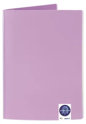 Produktbild von Biella 0165430.41, Konventioneller Dateiordner, A4, Karton, Violett, Matt, Porträt