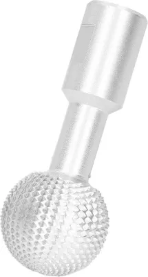 Imagen del producto de Herramienta de trabajo de la madera plateada de 14 mm para grabar y lijar