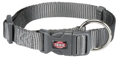 Produktbild von Trixie Premium Halsband graphit, Größe: M-L