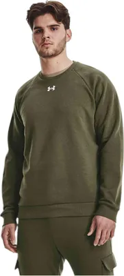 Produktbild von Under Armour Ua Rival Fleece Crew Sweatshirt-Grün 1379755-390__XL