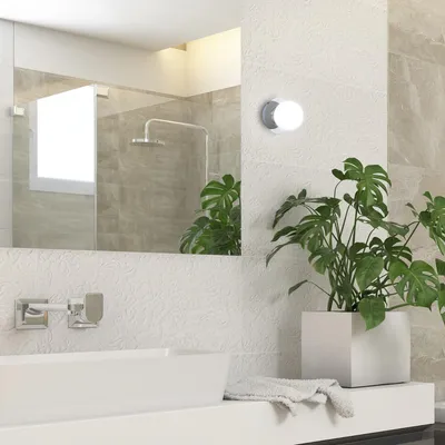 Produktbild von Rabalux 2110 Becca, G9, silber-weiß, rund, ø100mm