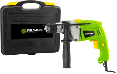 Obrázok produktu pre FIELDMANN FDV 200751-E Príklepová vŕtačka, napätie: 230 V/50 Hz, príkon: 710 W, otáčky motora bez zaťaženia: 0 - 2800 ot./min.