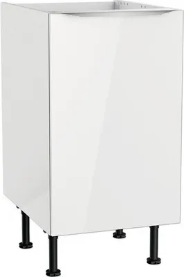 Produktbild von Optifit Spülenschrank Arvid986 BxTxH 45 x 58,4 x 87 cm weiß glänzend zerlegt Anschlag reversibel KFAV SPL456-8+