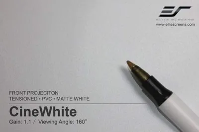 Produktbild von CINEWHITE ERSATZTUCH  FÜR DIE AEON SERIE - AR1 FRAME-CineWhite - Standard weißes  Material  - geeignet für Standard-Throw -Beamer &  Ultrakurzdistanz-Beamer