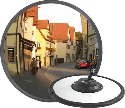 Produktbild von Famanu Verkehrsspiegel - Sicherheits- und Beobachtungsspiegel - 30x30 cm