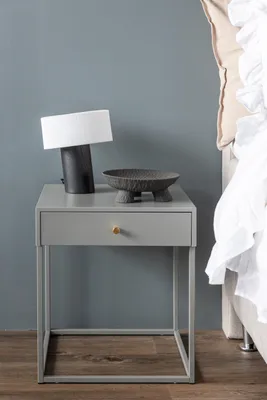 Produktbild von Venture Home Beistelltisch Bakal Hellgrau
