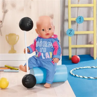 Zdjęcie produktu dla BABY born Jogging Suits 2 assorted, Zestaw ubra dla lalek, 3 lat(a), 93 g